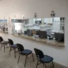 Barreira de proteção anti-viral em acrílico para balcão mesas caixas de supermercado