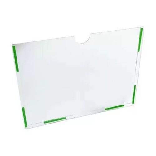 Display - porta folha de parede em acrílico A3 30x42cm horizontal
