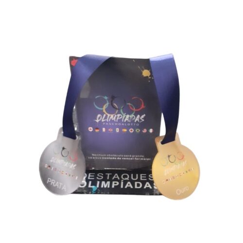 Troféu e medalhas em acrílico